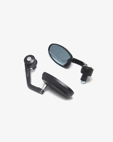 Tiro Anti-glare 7/8" CNC Bar End Mirror Set - Cafe Racer Club