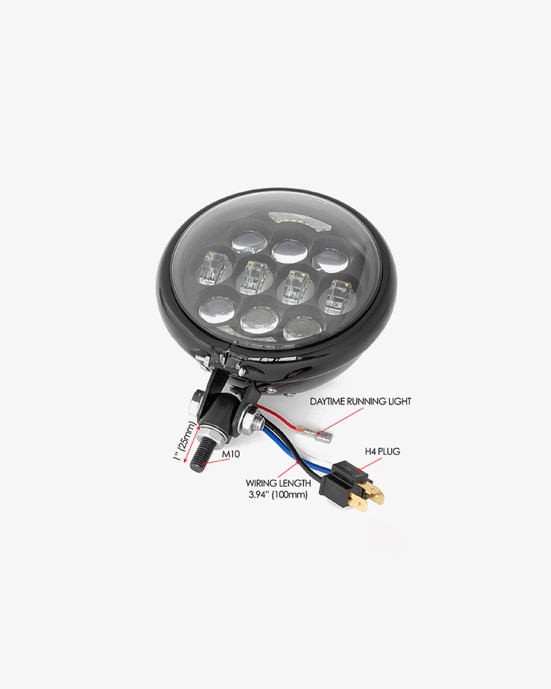 Bates Style 6″ Cree LED Headlight